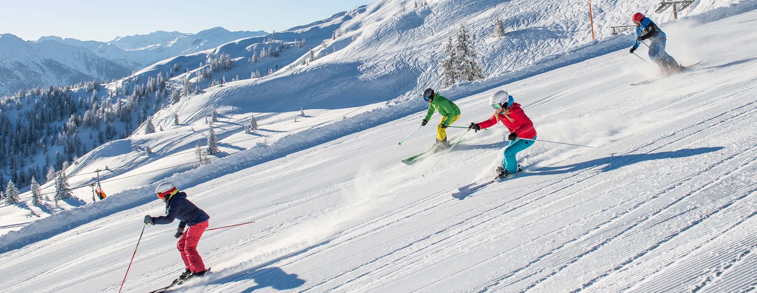 Wedelwochen Winterurlaub Hotel Die Bergquelle Flachau Salzburger Land Österreich